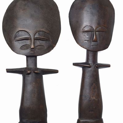 Coppia di Bambole Akumba Ashanti