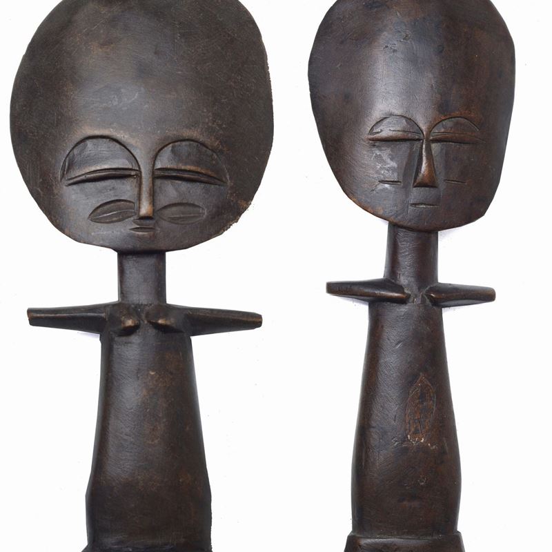 Coppia di Bambole Akumba Ashanti