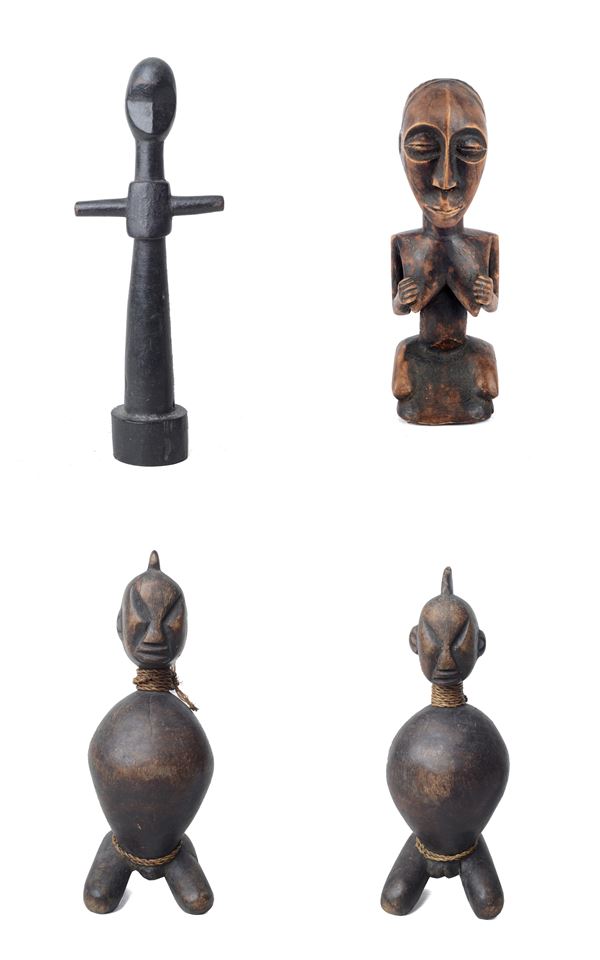 Various sculptures