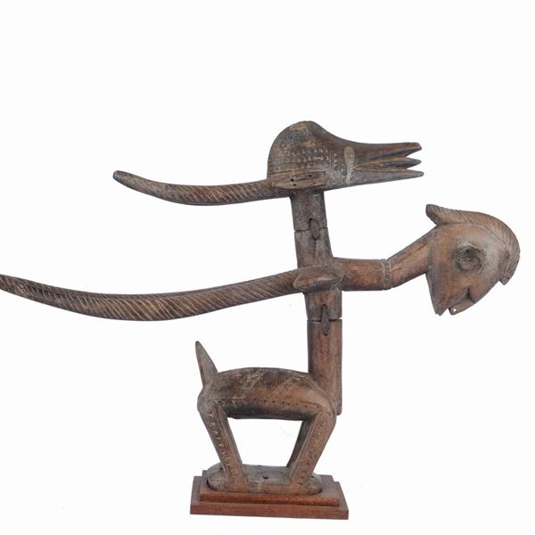 Rara maschera Chiwara maschio Bamana