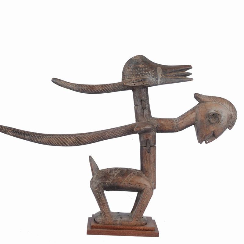 Rara Maschera Chiwara Maschio Bamana