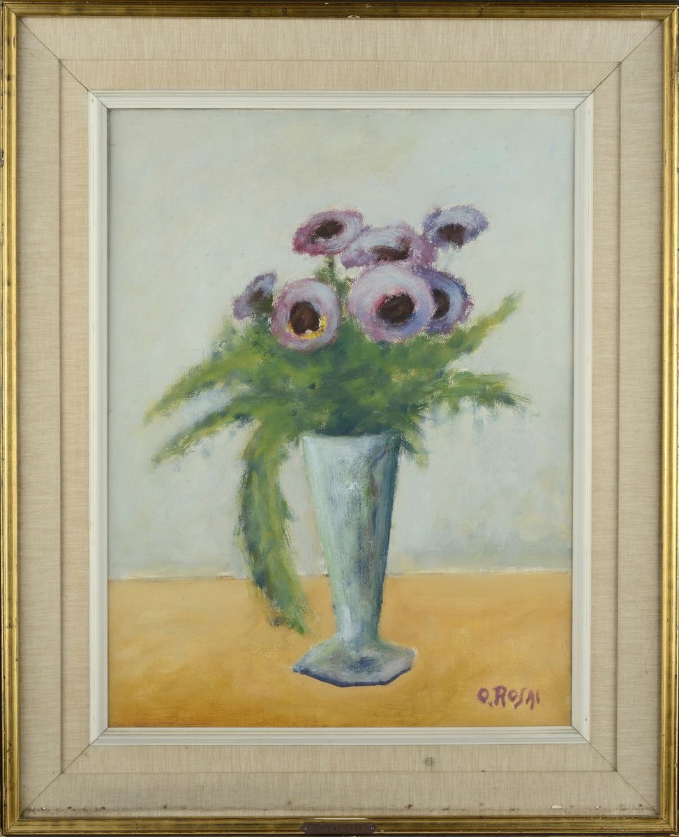 Ottone Rosai - Anemoni Blu