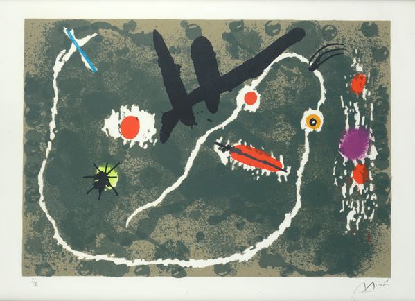 Joan Mir&#242; - Le lezard aux plumes d'or