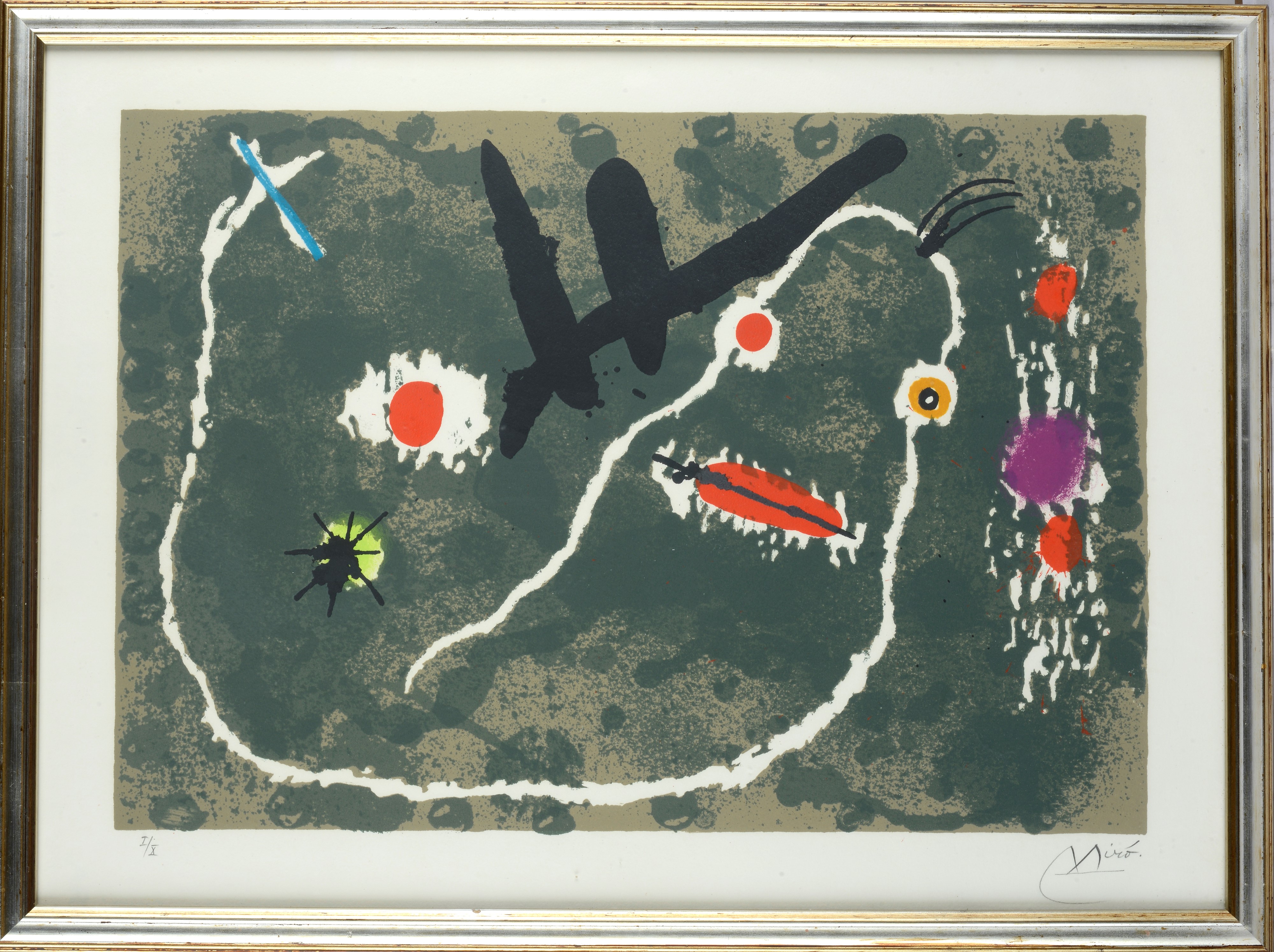 Joan Mirò - Le Lezard Aux Plumes D'or