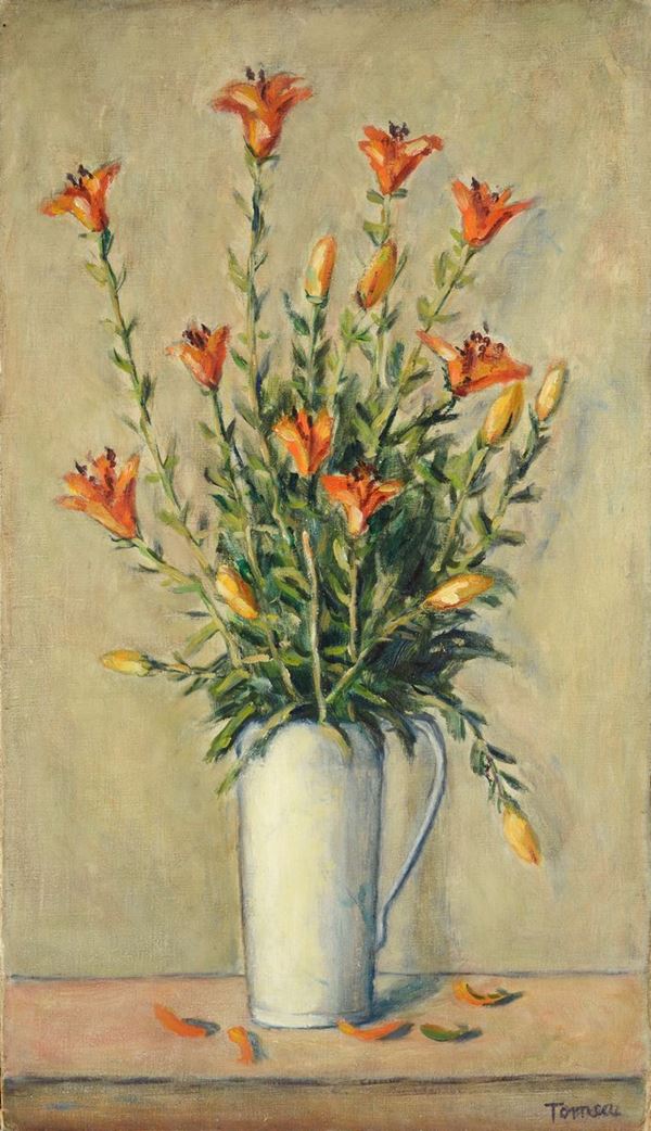 Fiorenzo Tomea - Vaso con fiori