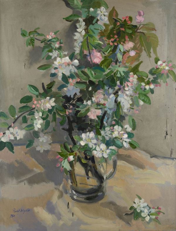 Paul Wyeth - White and pink blossoms