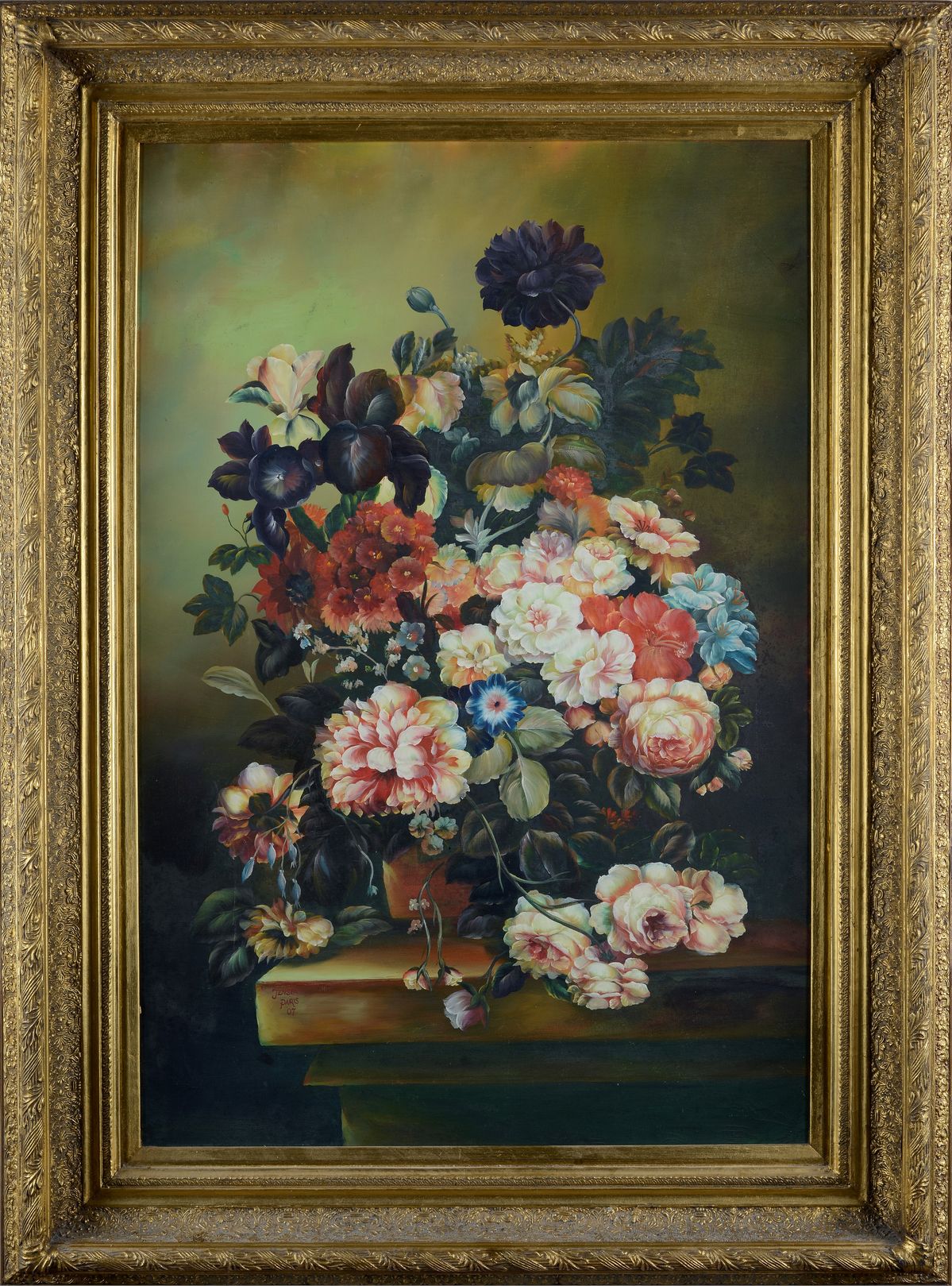 Johan Laurentz Jensen - Studio di Natura Morta con Fiori