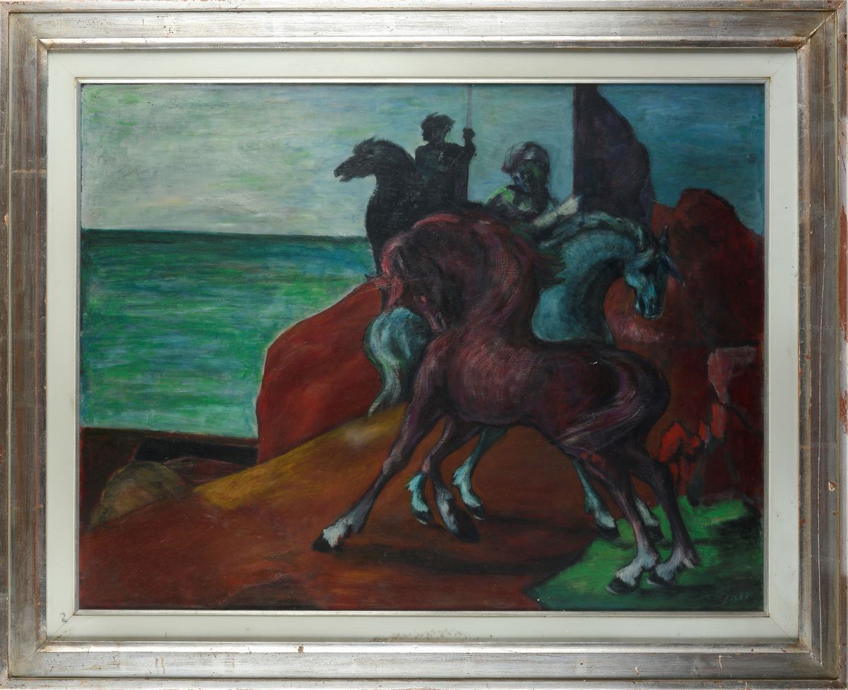 Aligi Sassu - Il Cavaliere