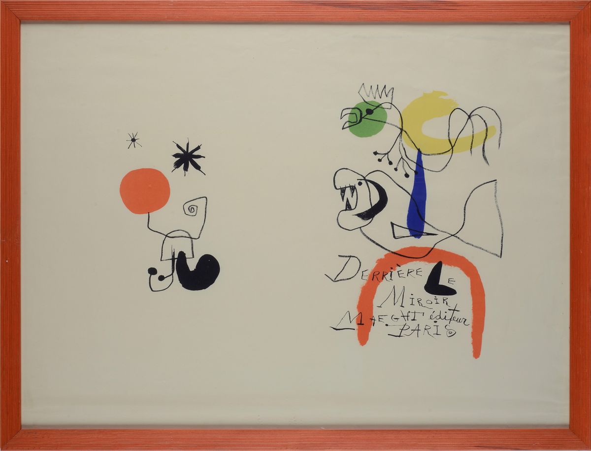 Joan Mirò - Derrier le Miroir