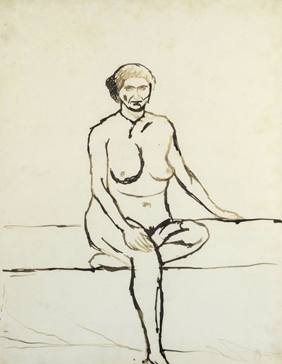Nudo di Donna Seduta