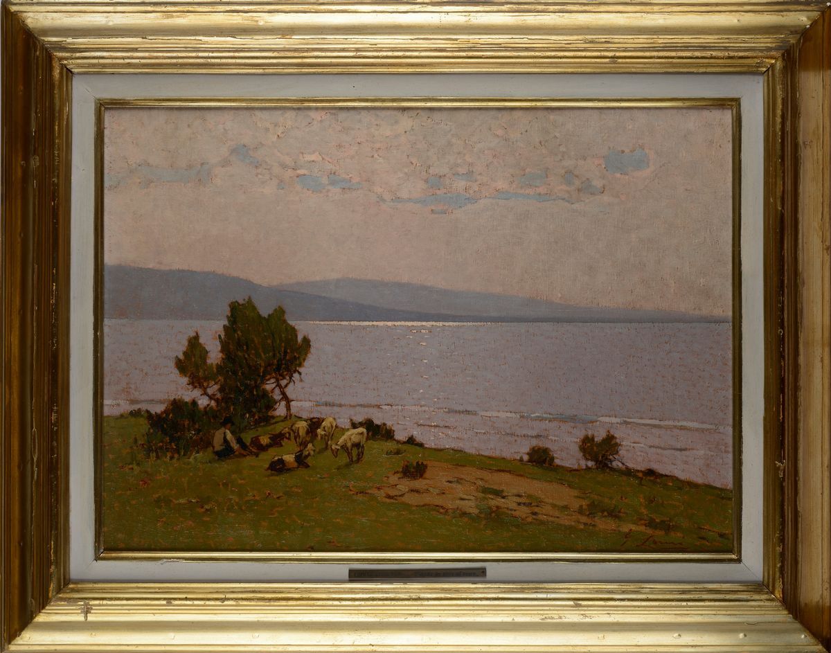 Giovanni Lomi - Siesta in Riva al Mare