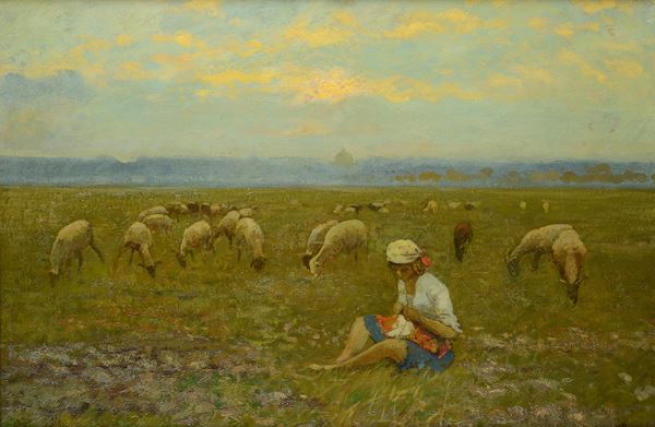 Carlo Passigli - Ragazza a Campo di Marte