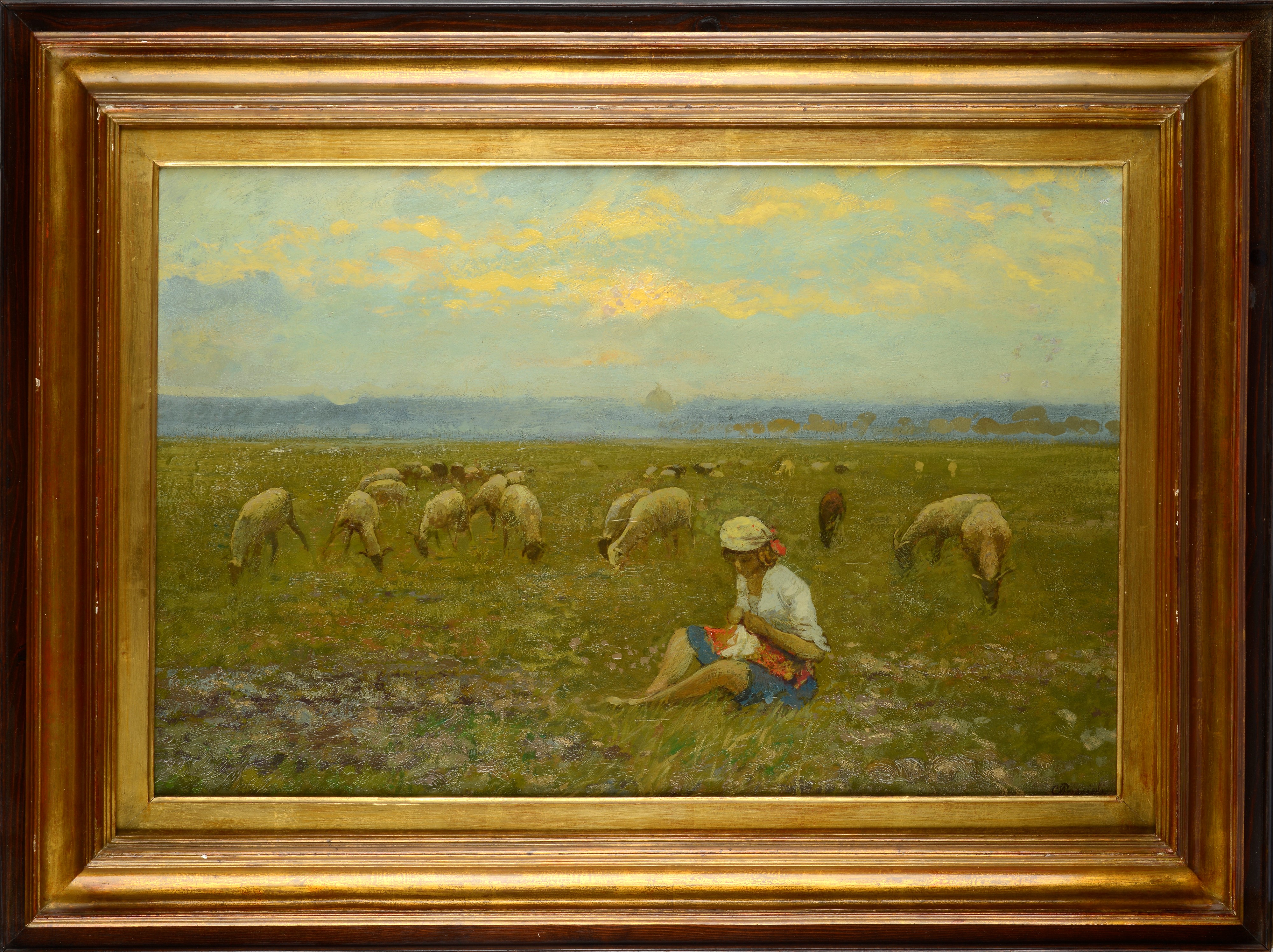 Carlo Passigli - Ragazza a Campo di Marte