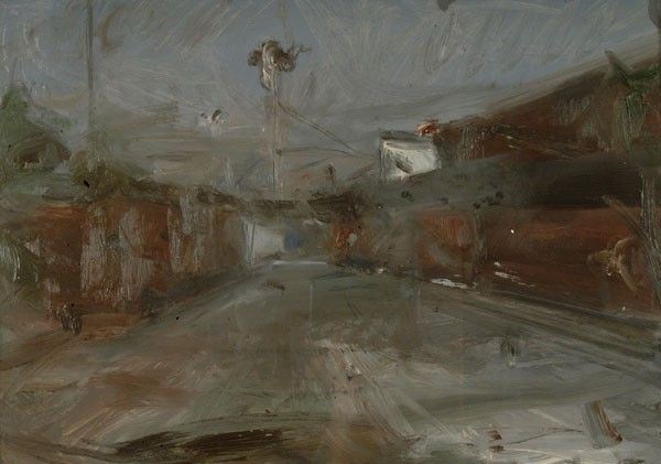 Folco Chiti Batelli - Paesaggio urbano, 1988