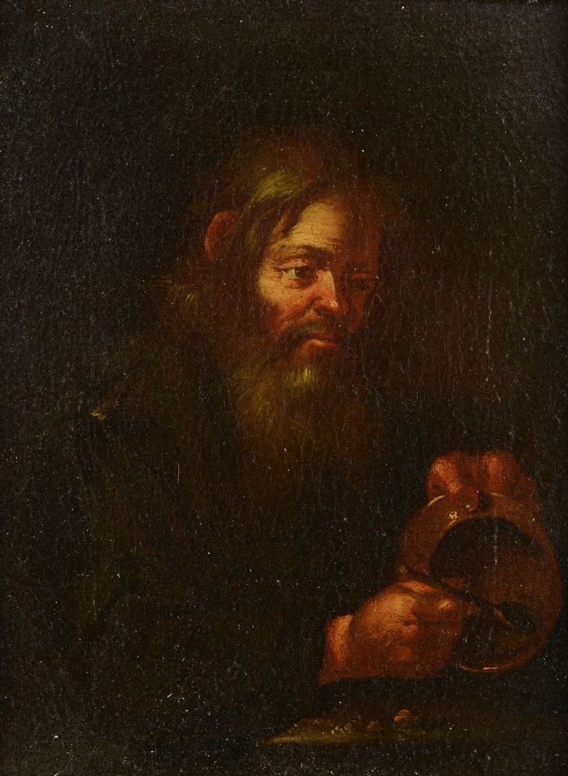 Anonimo, XIX Sec. - Ritratto di Uomo