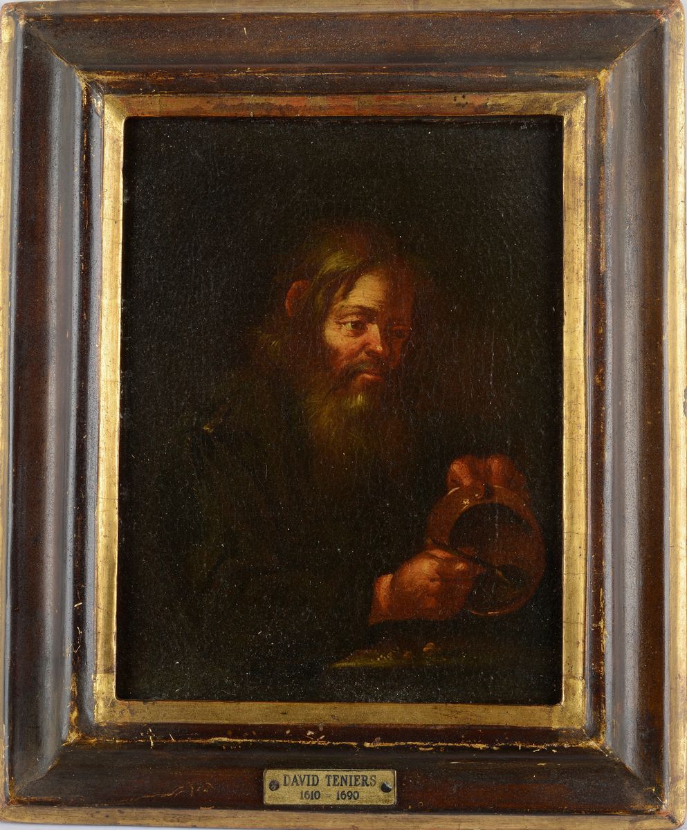 Anonimo, XIX Sec. - Ritratto di Uomo