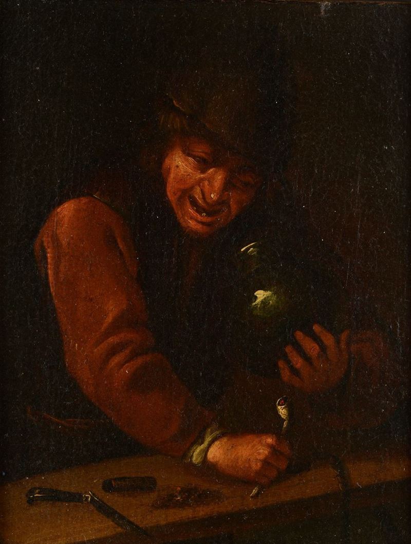 Anonimo, XIX Sec. - Ritratto di Uomo