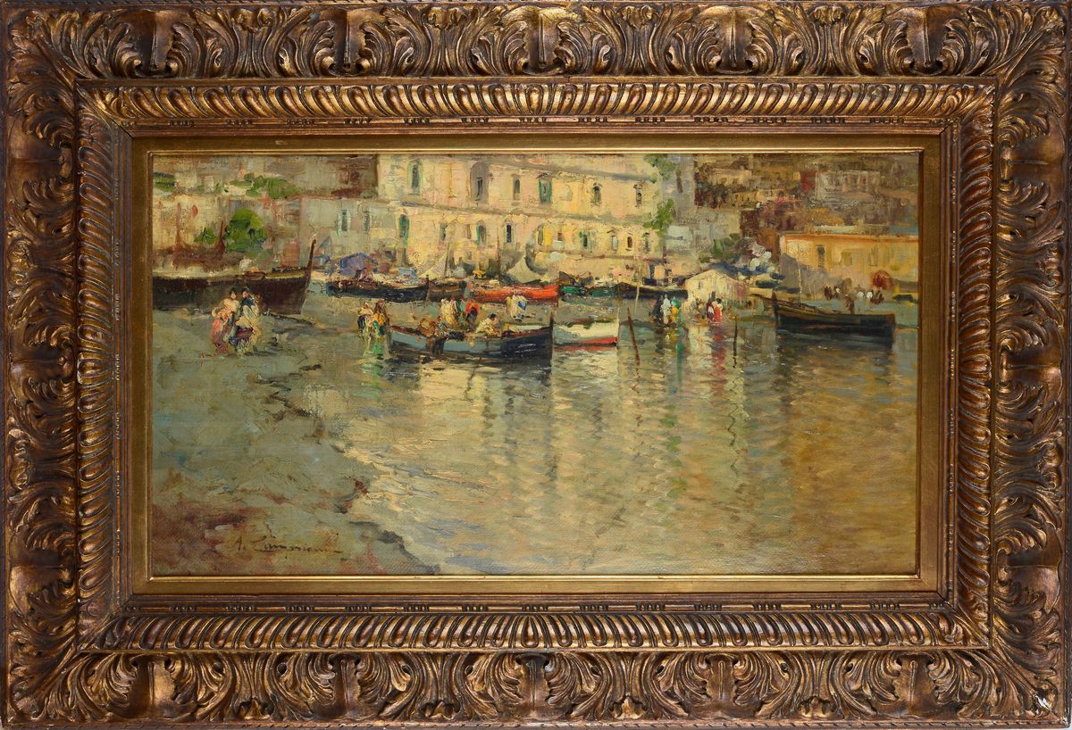 Alceste Campriani - Marina a Mergellina