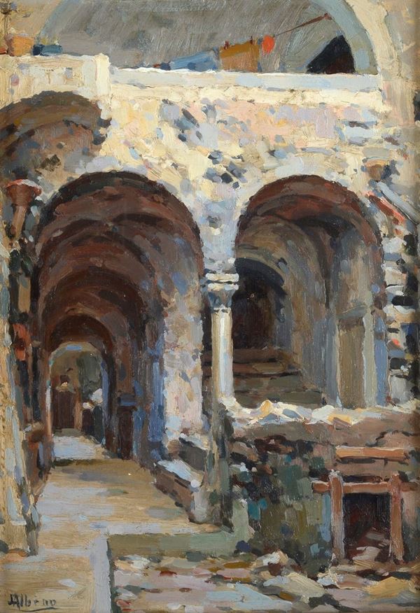 Luca Albino - Corte interna con archi