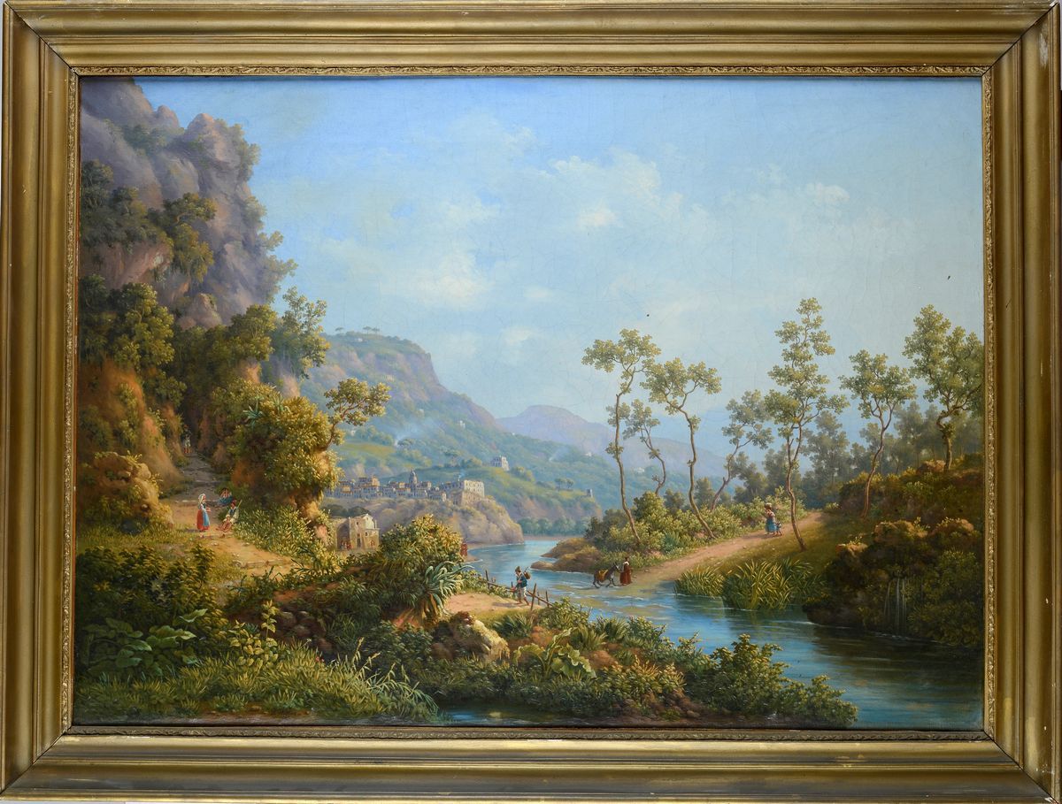Walter Witting - Paesaggio con Fiume