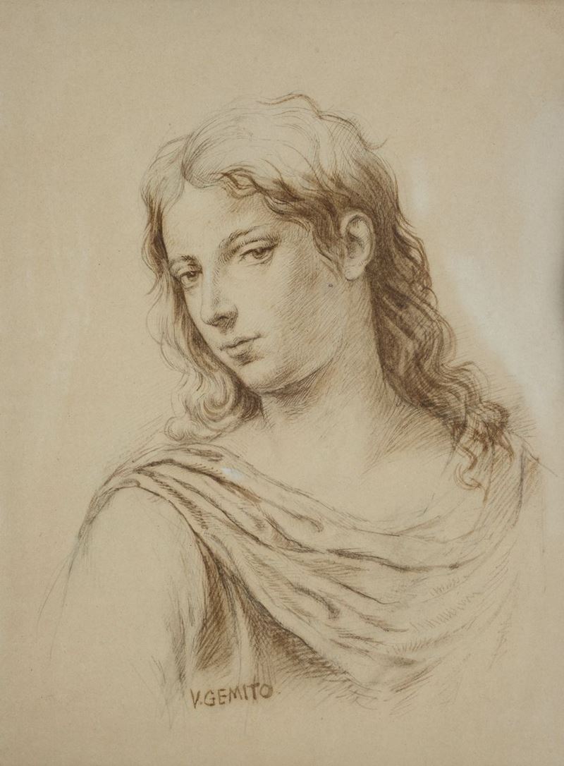 Vincenzo Gemito - Ritratto di Giovane