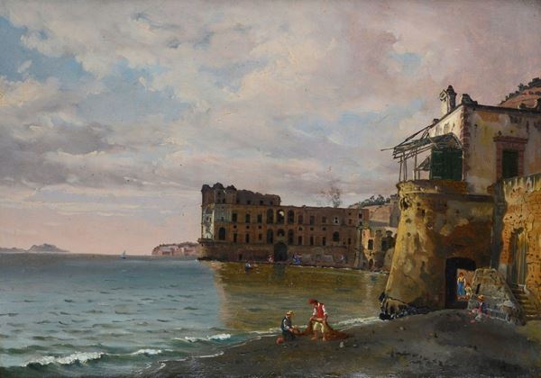 Walter Witting - Veduta di Posillipo