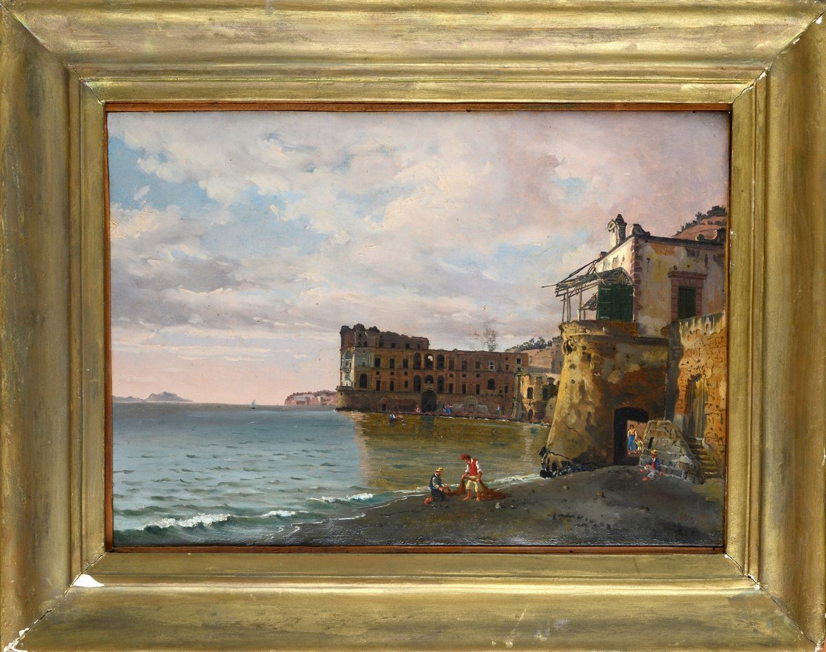 Walter Witting - Veduta di Posillipo