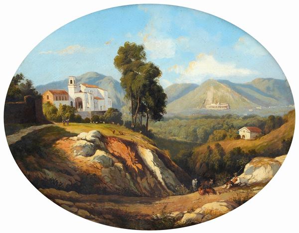 Giacinto Gigante - Paesaggio montano