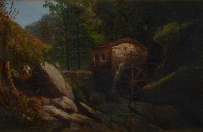 Paesaggio con Mulino