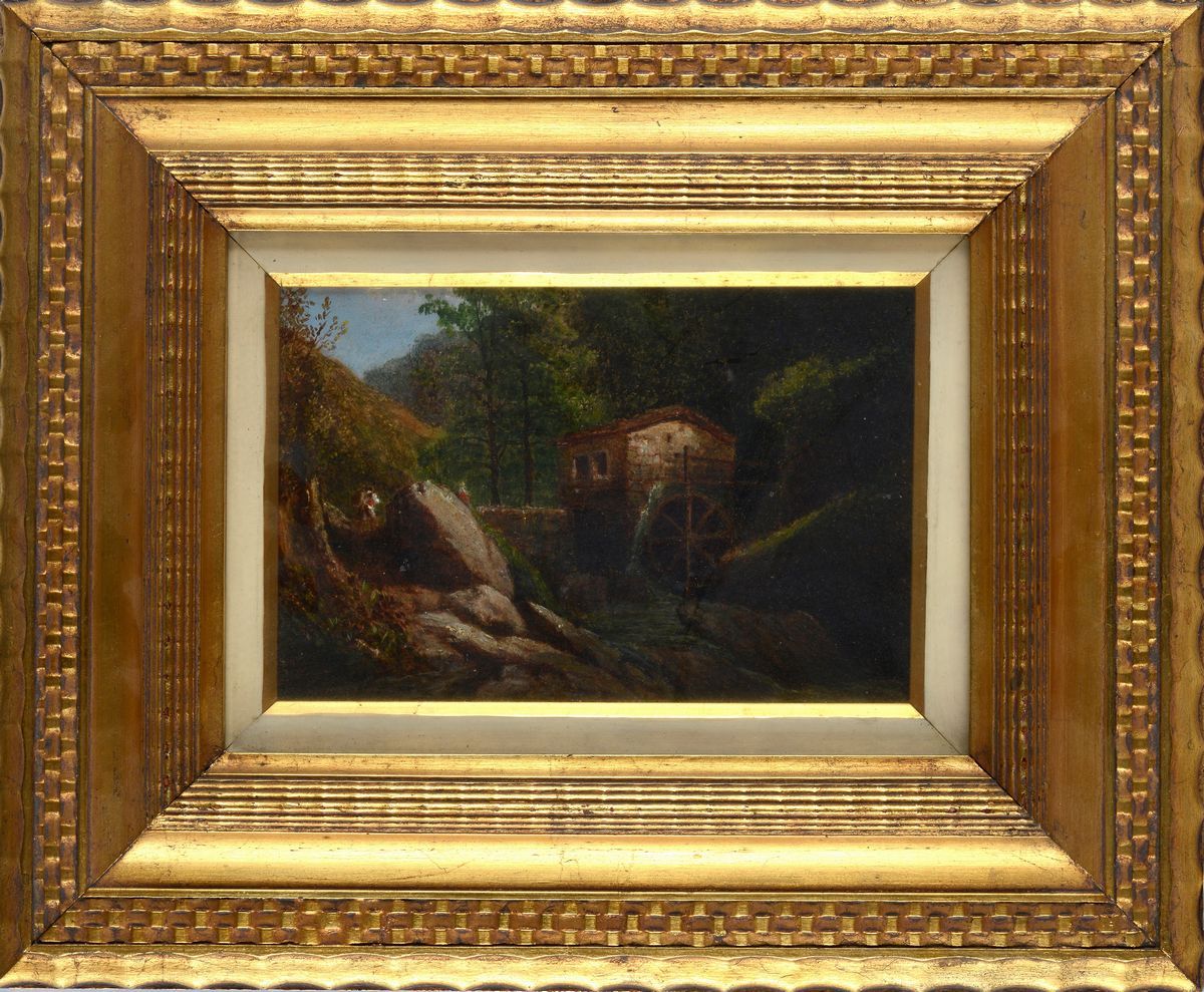 Ercole Gigante - Paesaggio con Mulino