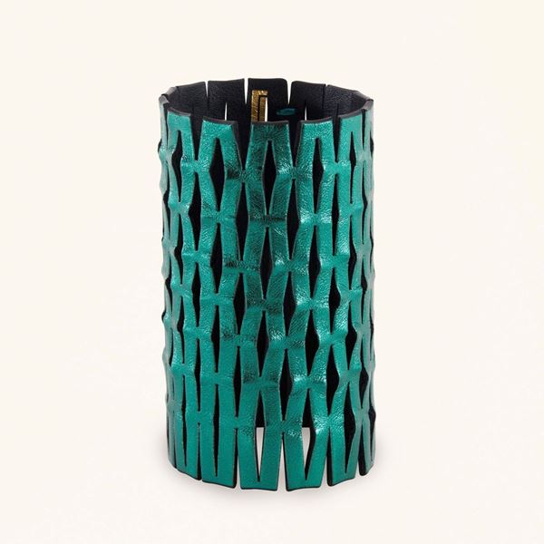 SO-LE STUDIO - BRACELET - LEILA PETROL GREEN