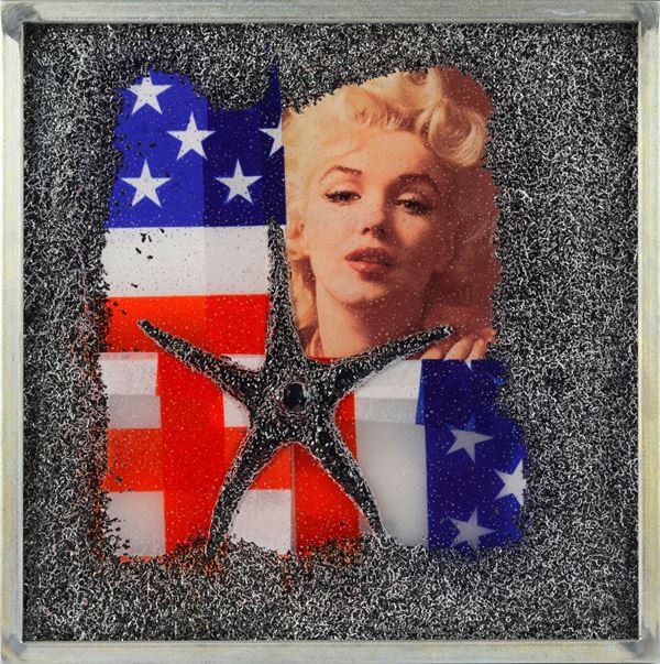 TORNABUONI ARTE - WORK OF OMAR RONDA - MARILYN FROZEN 2007