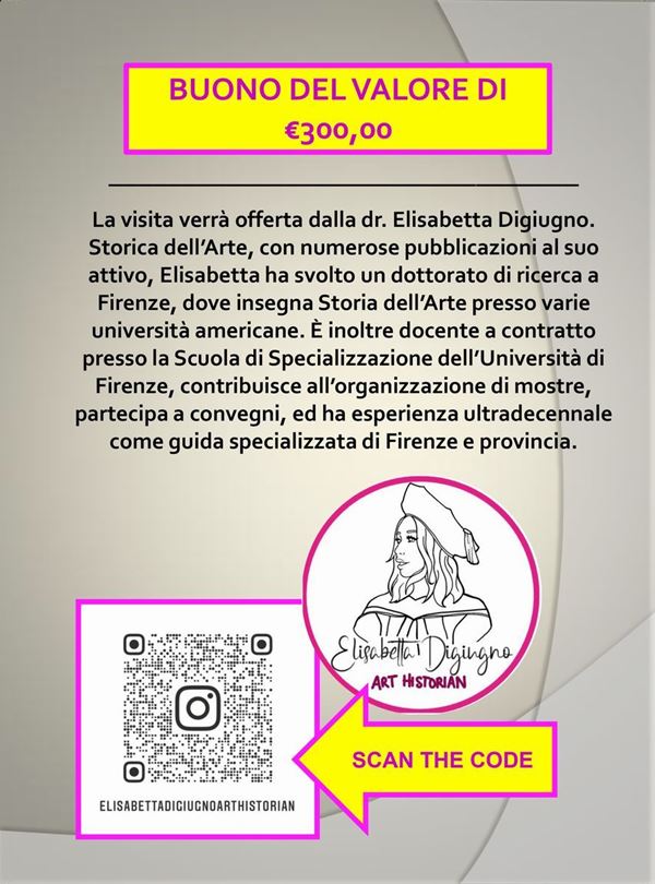 ELISABETTA DIGIUGNO ART HISTORIAN - VISITA GUIDATA AL MUSEO DEGLI UFFIZI PER 4 PERSONE