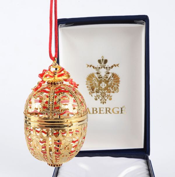FANI GIOIELLI (Firenze - Siena) - Uovo Fabergé (pendente)