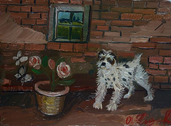 Antonio Ligabue - Cagnolina