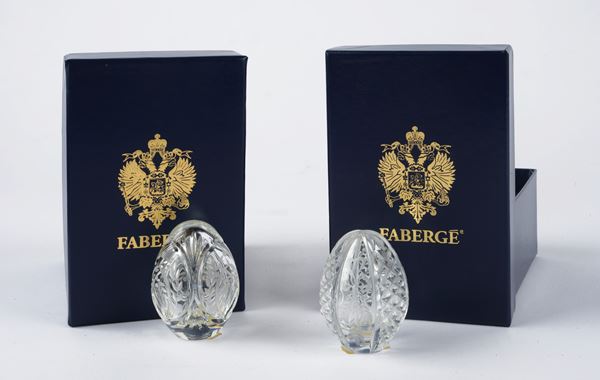 FANI GIOIELLI (Firenze - Siena) - Two Fabergé eggs
