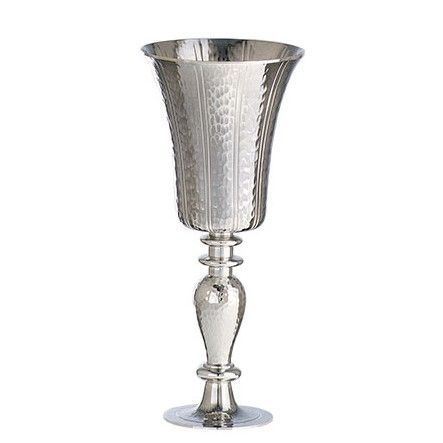 Pampaloni - BICHIEROGRAFIA – GOBLET W/LINES – SILVER PLATED