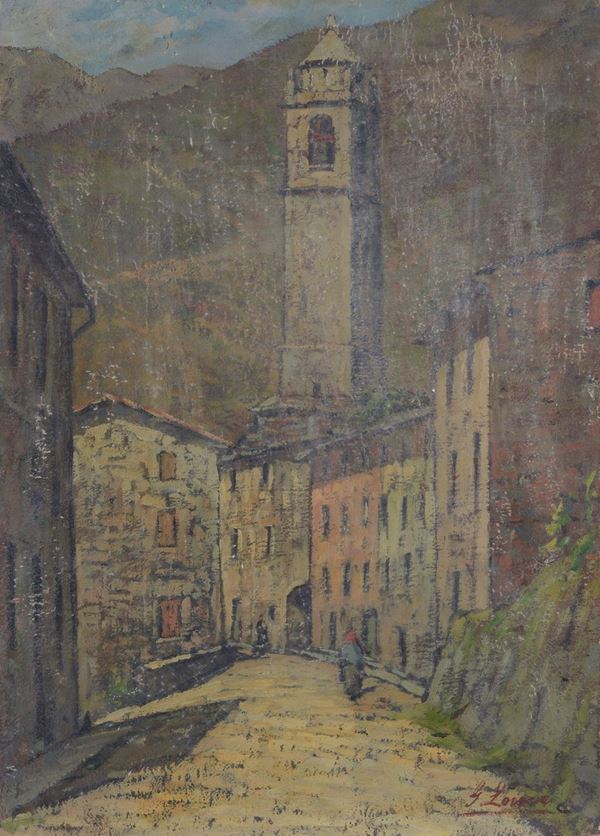 Giovanni Lomi - Bell tower in Cardoso