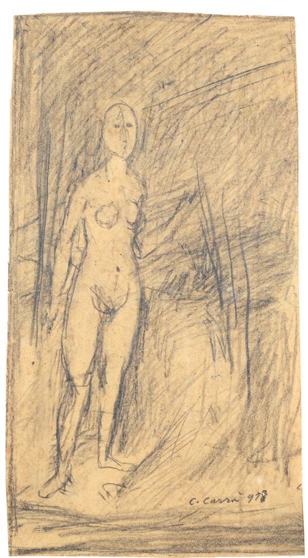 Carlo Carr&#224; - Figura femminile