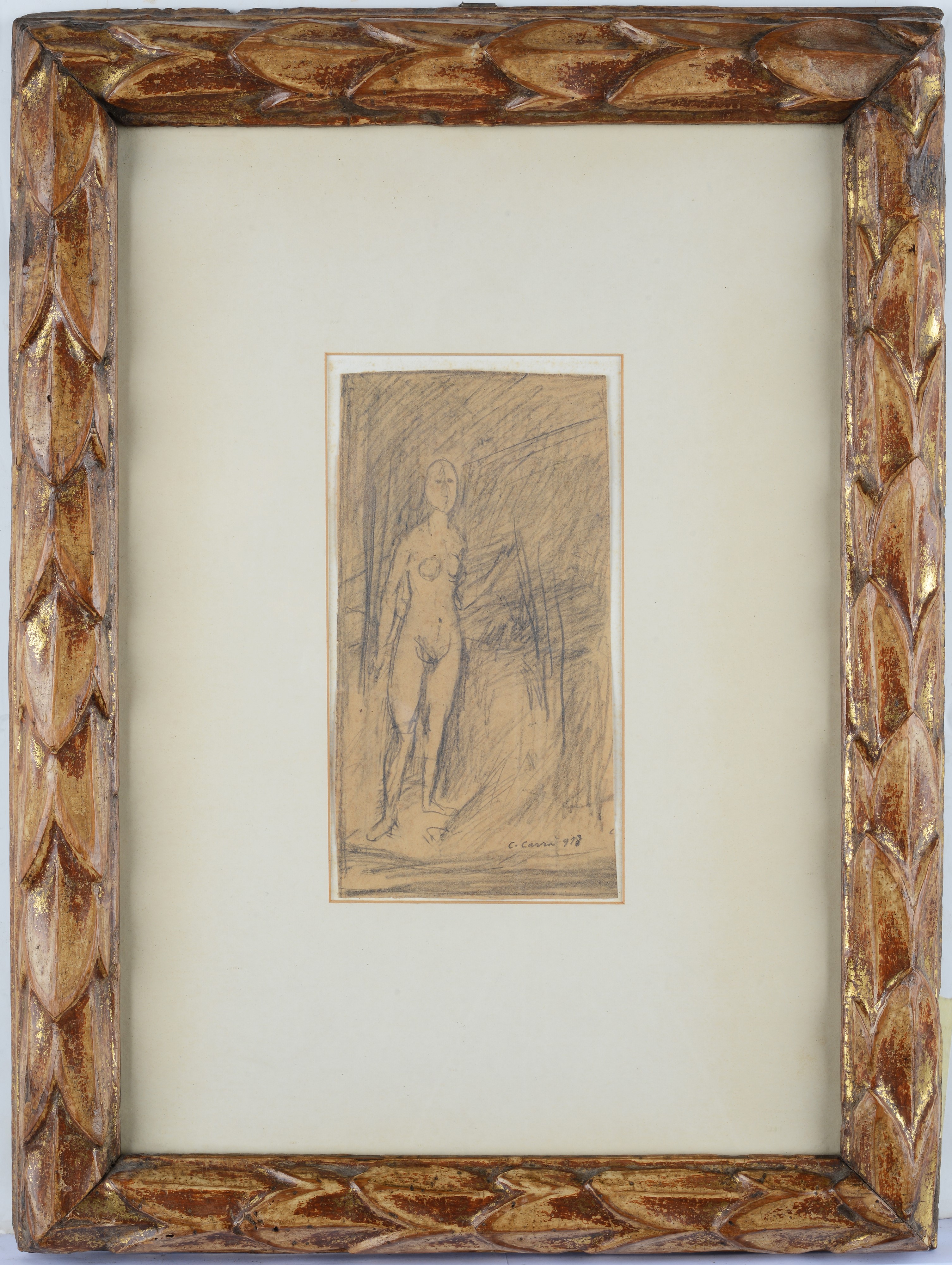 Carlo Carrà - Figura Femminile