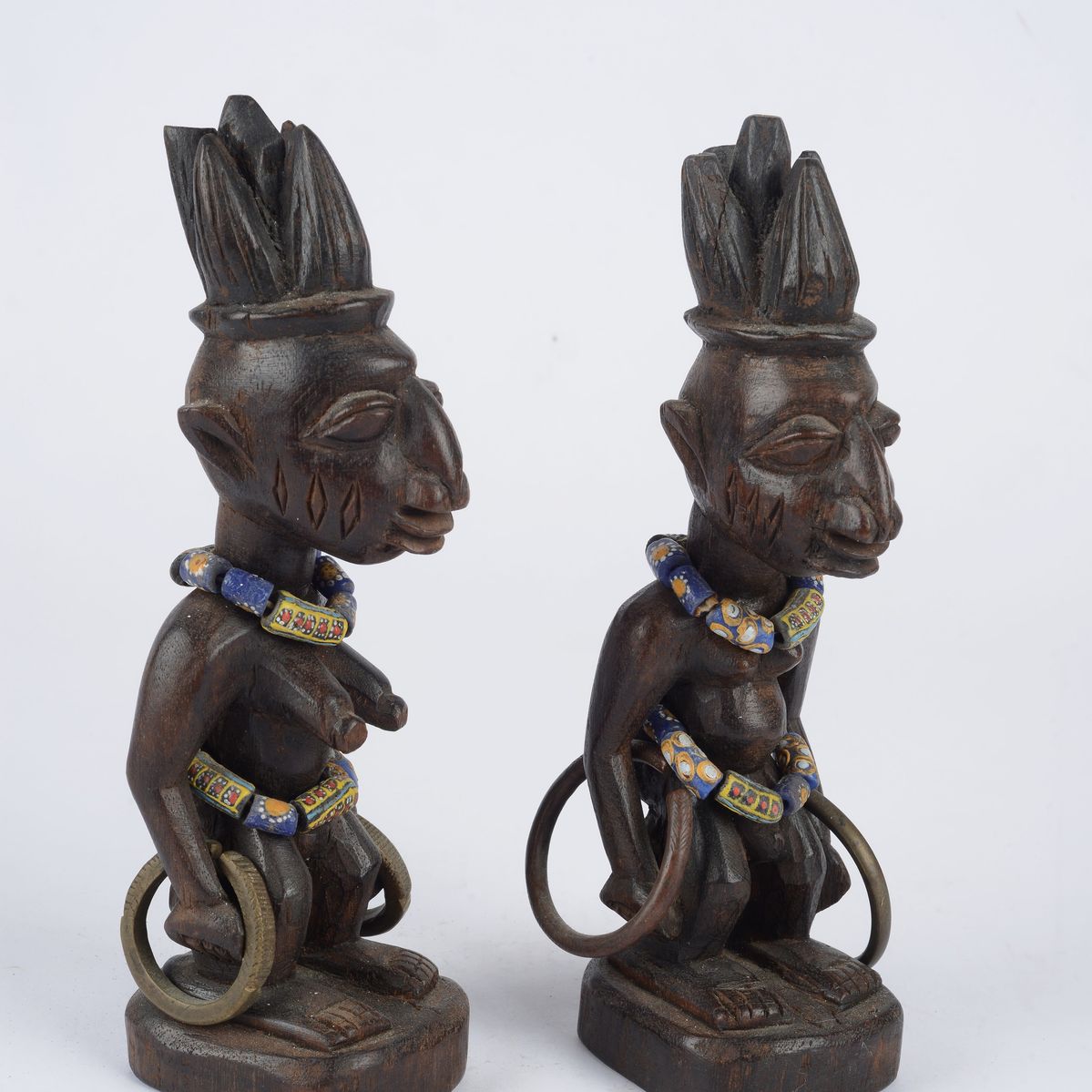 Coppia di Sculture Ibeji Yoruba