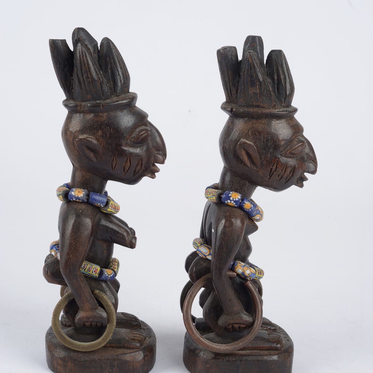 Coppia di Sculture Ibeji Yoruba