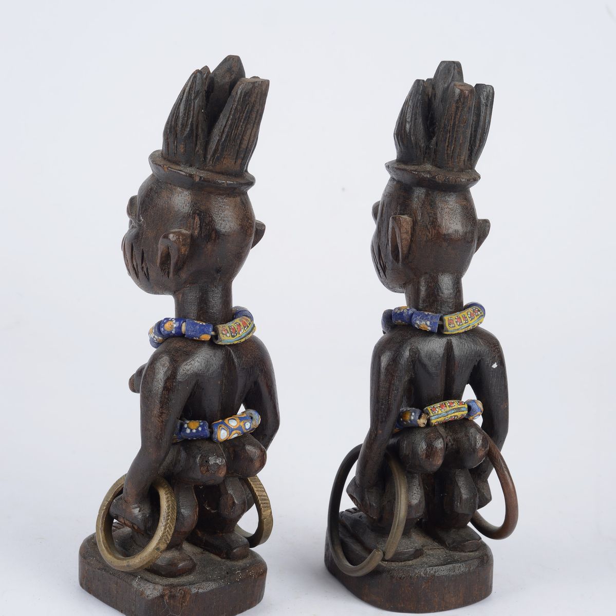 Coppia di Sculture Ibeji Yoruba
