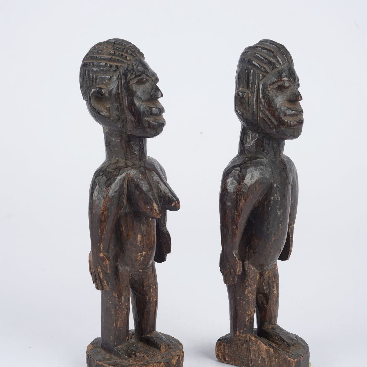 Coppia di Sculture Ibeji Yoruba