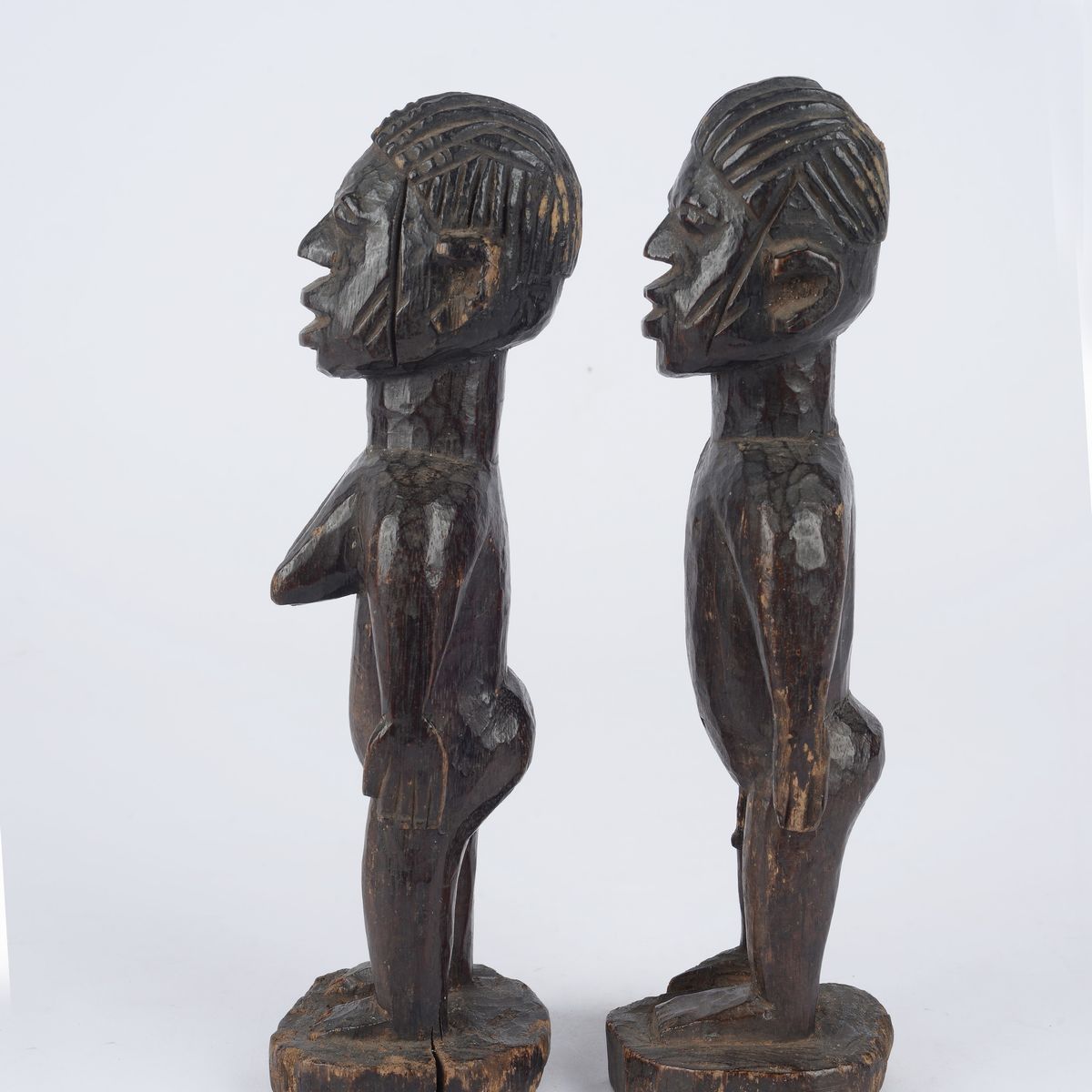 Coppia di Sculture Ibeji Yoruba