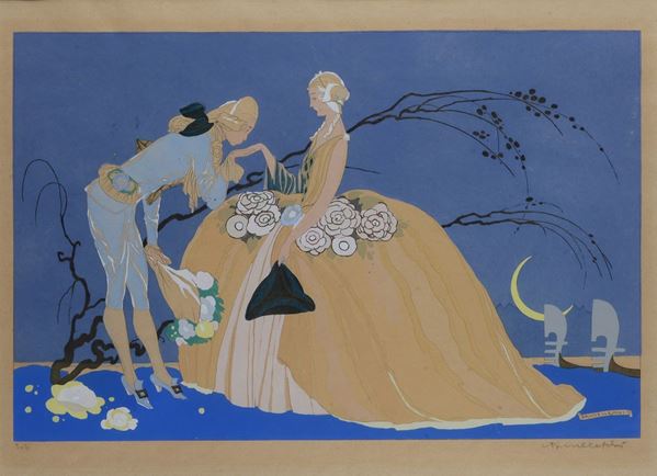 Umberto Brunelleschi - Il baciamano
