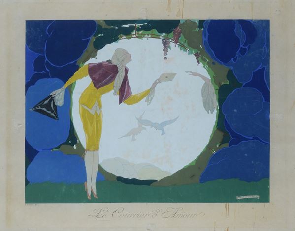 Umberto Brunelleschi - The courier d'amour