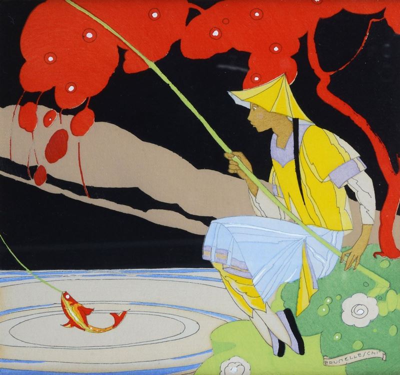 Umberto Brunelleschi - La Pesca