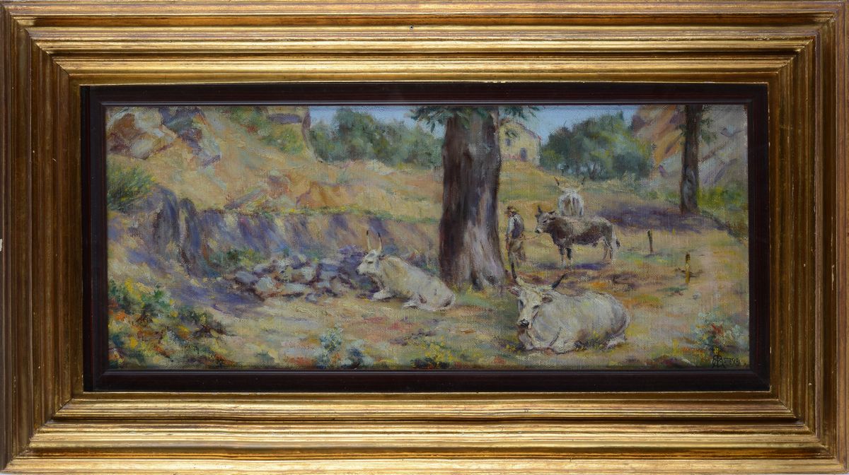 Roberto Pio Gatteschi - Siesta di Buoi