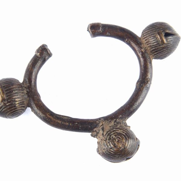 Bracciale con campanelli  - Asta ARTE AFRICANA - Galleria Pananti Casa d'Aste